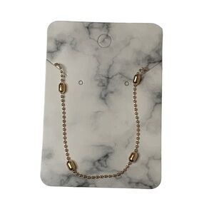 Gold necklace